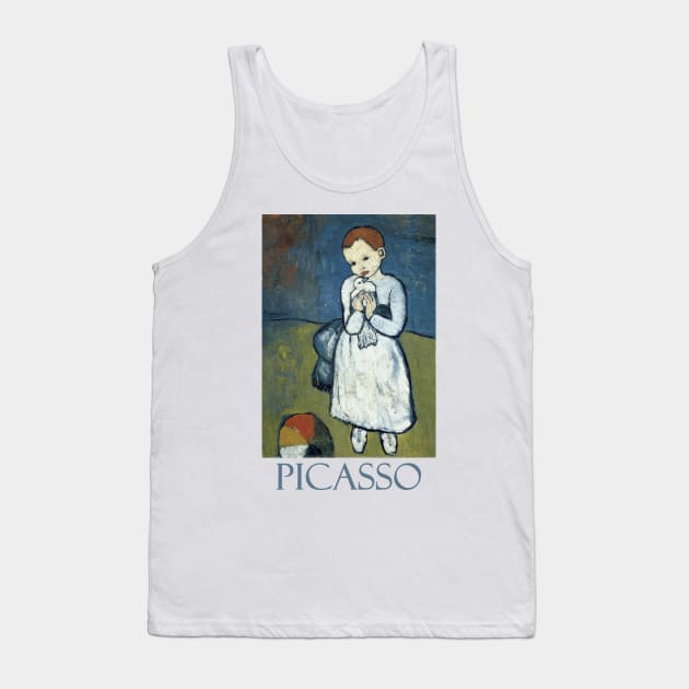 Child with a Dove by Pablo Picasso Tank Top by Naves